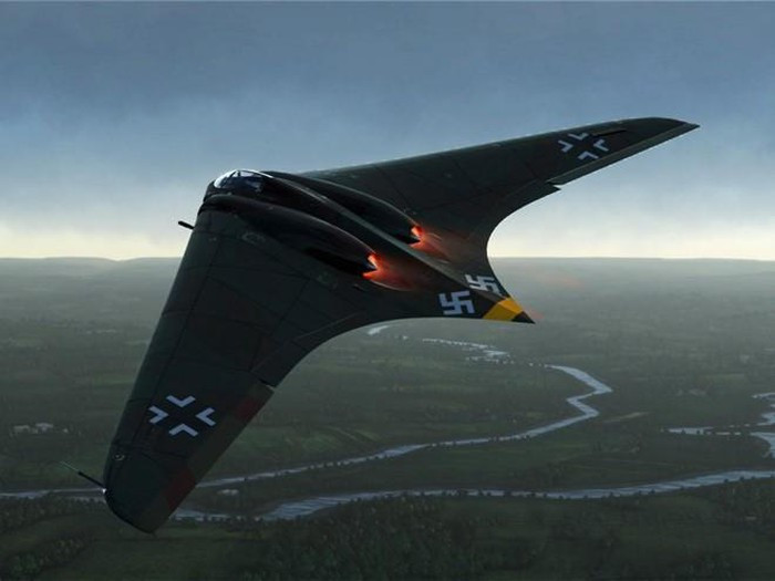 Horten Ho 229 là máy bay ném bom được Đức quốc xã kỳ vọng sẽ làm thay đổi cuộc chiến với phe đồng minh.