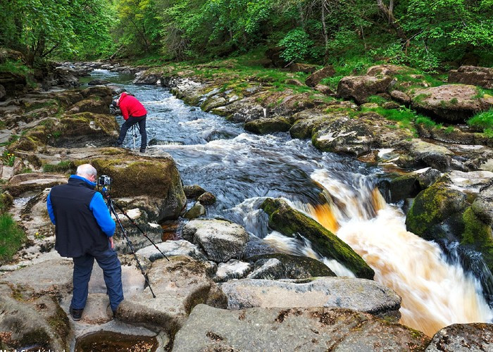 Sông Wharfe dài khoảng hơn 105 km từ hợp lưu của Green Field Beck và Oughtershaw Beck, lòng sông rộng gần 1 mét. Nhưng, khi đến khúc Bolton Strid, dòng sông co hẹp ép chặt, nước chảy mạnh hơn.
