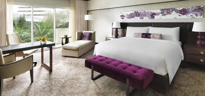 Fairmont Singapore gồm 768 phòng cao cấp, mỗi phòng được trang bị phòng tắm spa, mini bar và tủ lạnh. Ngoài ra, khách sạn còn có 15 nhà hàng và quán bar cho khách lựa chọn.