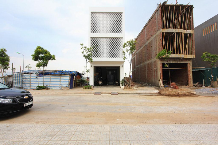 Biệt thự ở Thanh Hóa có tên 21 House do công ty TonTon Group thiết kế dựa trên nguyên tắc về khoảng trống.