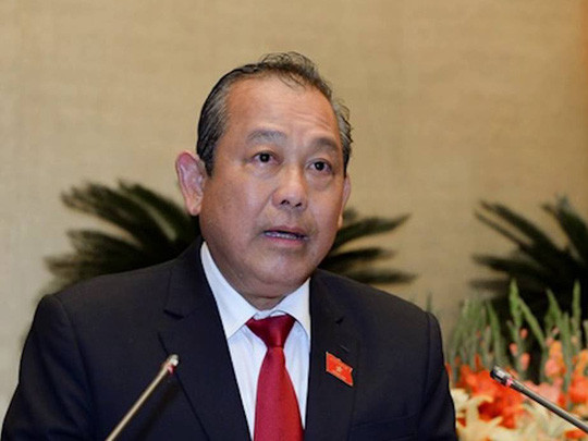 Cụ thể, Phó Thủ tướng không tái cử Ban Chấp hành Trung ương khóa mới là ông Trương Hòa Bình (SN1955) và thuộc diện quá tuổi để tái cử.