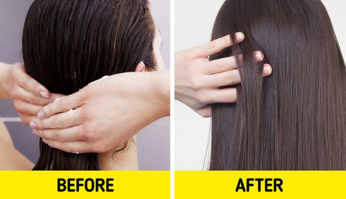 Dầu dừa: Nếu bạn massage tóc bằng dầu dừa thường xuyên, nó sẽ giữ ẩm và từ đó sẽ làm mềm và tăng cường các sợi tóc, đồng thời cung cấp chất chống oxy hóa có thể giúp làm chậm tóc bạc trong một thời gian dài.