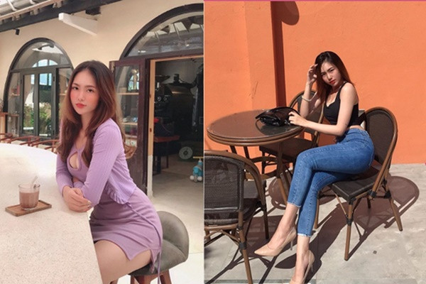 Hoàng Mai chinh phục cộng đồng mạng bởi làn da trắng hồng mướt mắt, body căng tràn sức sống và vòng 3 "quả táo" chạm ngưỡng 1 mét.