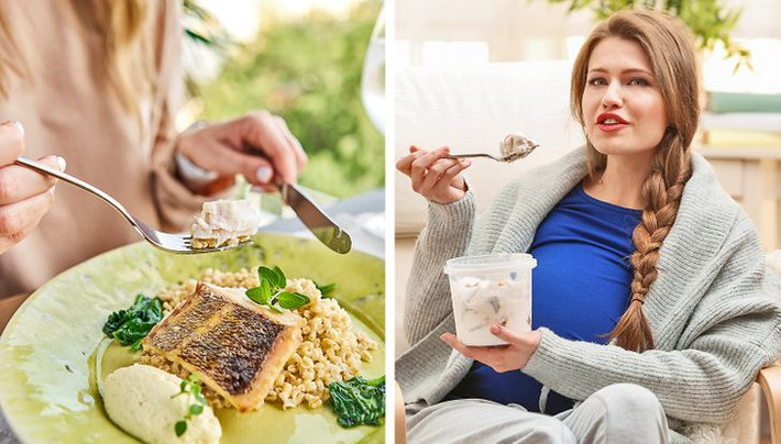 6. Thổ Nhĩ Kỳ: Tránh ăn cá hoặc kem. Một số phụ nữ trong các nhóm văn hóa Thổ Nhĩ Kỳ được cảnh báo không nên ăn cá khi đang mang thai để tránh cho đứa trẻ sinh ra có miệng rộng như con cá. Người ta cũng nói rằng ăn kem có thể gây ra một lỗ thủng trên đầu của em bé.