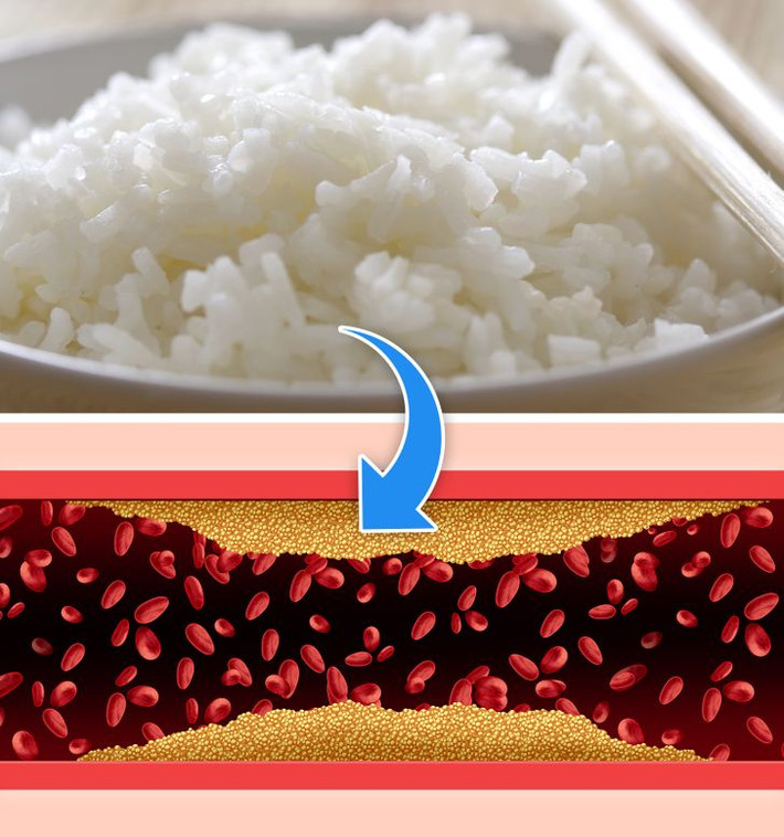 3. Giúp trái tim khỏe mạnh: Ăn cơm thường xuyên là một cách tự nhiên để tăng cường sức khỏe cho tim mạch. Bởi lẽ, bản thân cơm có chứa chất kháng viêm, ngăn các mảng bám hình thành trong mạch máu và làm giảm nguy cơ mắc bệnh tim mạch như đau tim hoặc đột quỵ. Gạo cũng có chứa flavonoid - một chất chuyển hóa bên trong thực vật, từng được chứng minh có thể chống lại nhiều loại bệnh tim.