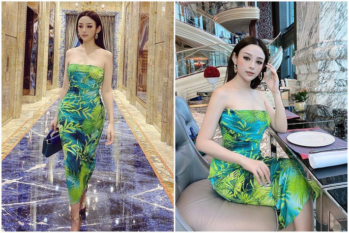 Sở hữu thân hình quyến rũ và vẻ đẹp mặn mà, Huyền Baby thường xuyên xuất hiện trong những trang phục gợi cảm.