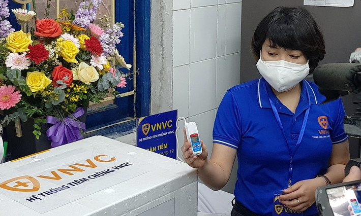 vắc-xin Covid-19 được tiêm trong đợt này được sản xuất bởi hãng dược AstraZeneca.