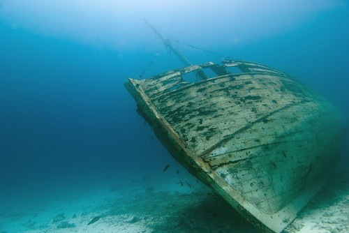 Nhiều kiến trúc bên trong thành phố cổ Heracleion bị chôn vùi dưới đáy biển còn khá nguyên vẹn.