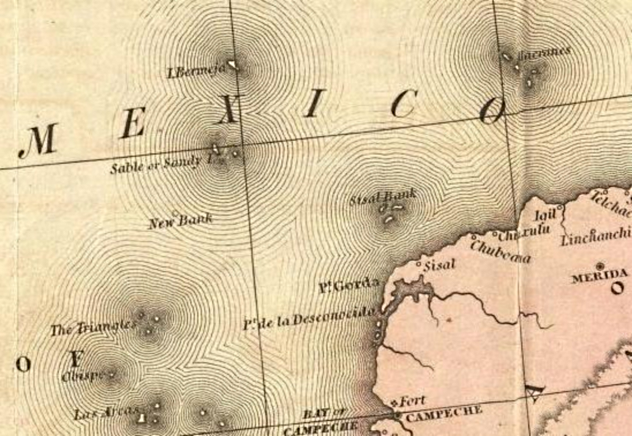 Là một hòn đảo lớn thuộc vịnh Mexico, " hòn đảo ma" Bermeja nổi tiếng thế giới nằm ở phía tây bắc của bán đảo Yucata.