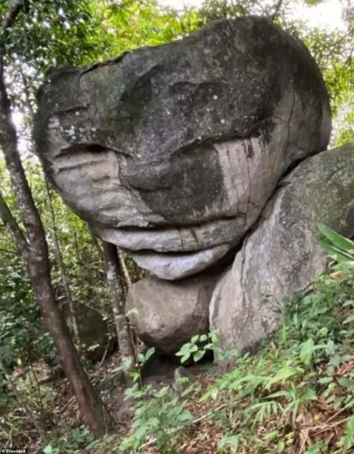 "Lúc đầu tôi không chú ý đến hòn đá, chỉ tập trung vào sửa chữa sau vụ cháy. Sau đó, khi nhìn lại tôi nhận ra hình dáng hòn đá rất giống người ngoài hành tinh trong các bộ phim nổi tiếng", ông Miguel chia sẻ.