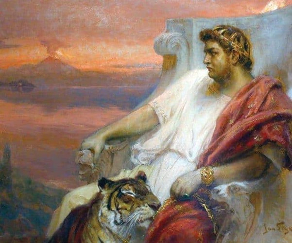 Sau cái chết của cha nuôi là hoàng đế Claudius, Nero đăng cơ lên ngai báu. Ông trị vì đế chế La Mã từ năm 54 - 68. Ông được người đời nhớ đến là một bạo chúa La Mã khét tiếng lịch sử.