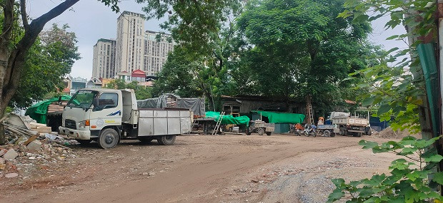 Hay nơi để xe.