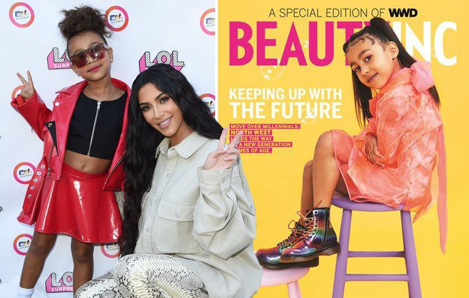 Dù mới 8 tuổi nhưng cô con gái đầu lòng North West của Kim Kardashian đã chứng tỏ niềm đam mê thời trang và đồ hiệu qua cách ăn mặc sành điệu vô cùng của mình.
