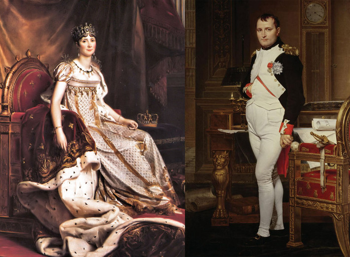 Tên đầy đủ vợ hoàng đế Napoleon là Marie Josephe Rose Tascher de la Pagerie. Do không thích tên đó nên hoàng đế Pháp đã đổi tên cho vợ thành Josephine.