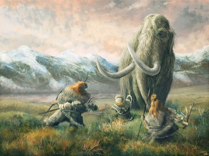 Loài voi ma mút biến mất khỏi Siberia vào khoảng 9.000 năm trước. Quần thể voi ma mút cuối cùng sống trên hòn đảo Wrangel thuộc Bắc Băng Dương là vào khoảng 4.000 năm trước rồi tuyệt chủng. Pinterest.