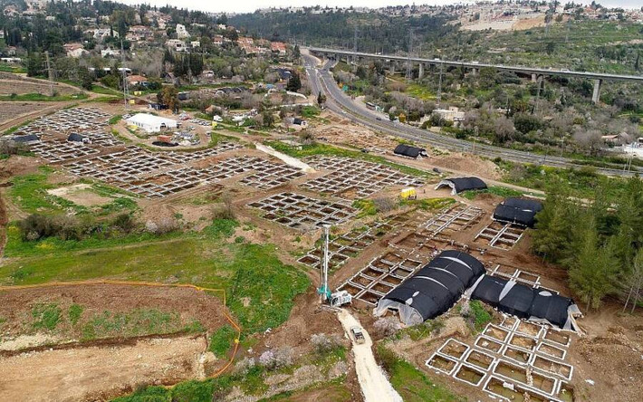 Một khám phá quan trọng tại Motza gần thành phố Jerusalem, Israel mới được các nhà khảo cổ thông báo là tìm thấy khu định cư cổ đại khoảng 9.000 tuổi. Ảnh: Eyal Marco, Israel Antiquities Authority.