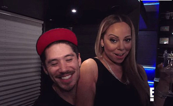 Chính những người trong nhóm làm việc của Mariah Carey đã tiết lộ nam vũ công Tanaka đã phải lòng nữ ca sĩ. Bản thân Tanaka cũng không ngại ngần khi kể lại cảm xúc của mình với nữ ca sĩ.