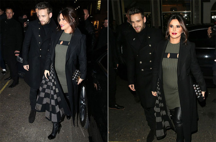 Liam tỏ ra rất chăm sóc Cheryl khi luôn đi sát và dìu cô từng bước.
