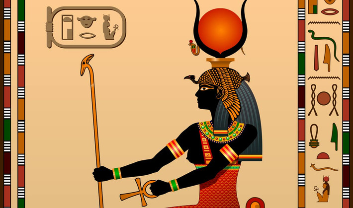 Nữ thần Hathor là một trong những vị thần tình yêu nổi tiếng nhất lịch sử. Đối với người Ai Cập cổ đại, vị thần này có quyền lực vĩ đại.