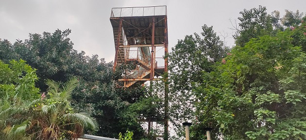 Trong khi đó, theo ghi nhận thực tế tại công viên, các hạng mục phục vụ cộng đồng thì xuống cấp nghiêm trọng, cũ nát, do không được duy tu bảo dưỡng.