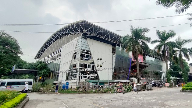 Cung Tuổi trẻ đã biến tướng, trở thành địa điểm tập gym.