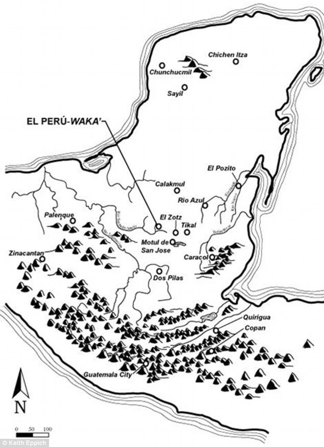 El Peru-Waka từng là nơi có nhiều tuyến thương mại lớn từ Bắc xuống Nam và từ Đông sang Tây.