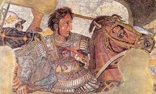 Alexander Đại đế là học trò của Aristotle - nhà triết học nổi tiếng lịch sử nhân loại. Năm Alexander Đại đế 13 tuổi, cha của hoàng tử trẻ là vua Philip mời Aristotle làm thầy giáo dạy học cho con trai.