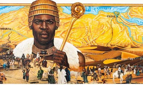 Vua của Timbuktu - Mansa Musa được ca ngợi là người giàu có nhất lịch sử. Khối lượng tài sản của vị vua chúa nổi tiếng này lớn đến mức không ai có thể thống kê được.