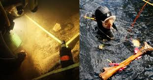 Nghiên cứu của Halligan đã đem lại kết quả thật bất ngờ. Cô phát hiện nhiều ngà voi có những vết khía dài do con người tạo ra, nằm rải rác xung quanh hố sụt. Đây là bằng chứng cho thấy con người đã sống ở khu vực Florida từ rất lâu, khoảng 14.500 năm trước.