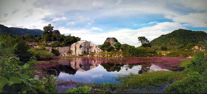 Núi Cấm được ví như Đà Lạt của miền Tây, không khí có phần nóng hơn một chút nhưng cảnh quan tuyệt vời không kém. Núi Cấm là ngọn núi cao nhất của vùng Bảy Núi, với độ cao 700 m so với mực nước biển.