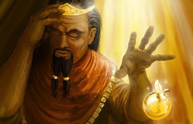 Theo sách "Vua Midas và bàn tay vàng", sau khi giúp vị thần rượu nho Dionysus gặp lại thầy mình là Silenus để cảm ơn, thần Dionysus đã ban cho vua Midas một điều ước. Vua ước rằng bất kể thứ gì ông chạm vào đều biến thành vàng. Điều ước được đáp ứng. Sau đó, vua nhanh chóng nhận ra, ông sẽ chết đói do không có gì để ăn.