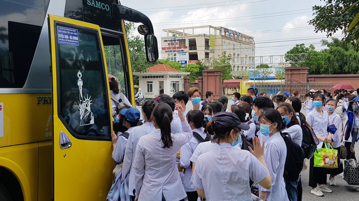 Từ hôm nay, các em sẽ đem kinh nghiệm từng chống dịch ở Hải Dương giúp sức cho Bắc Giang, Bắc Ninh.