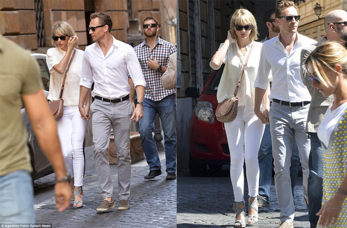 Cả hai công khai dành cho nhau những lời có cánh. Vài tuần trước khi Swift và Harris chia tay, Hiddleston đã cảm mến Taylor, anh nói: “Tôi ngồi sát bên cô ấy trong buổi tối tiệc tùng tại nhà một người bạn. Cô ấy thật quyến rũ và tuyệt vời”.