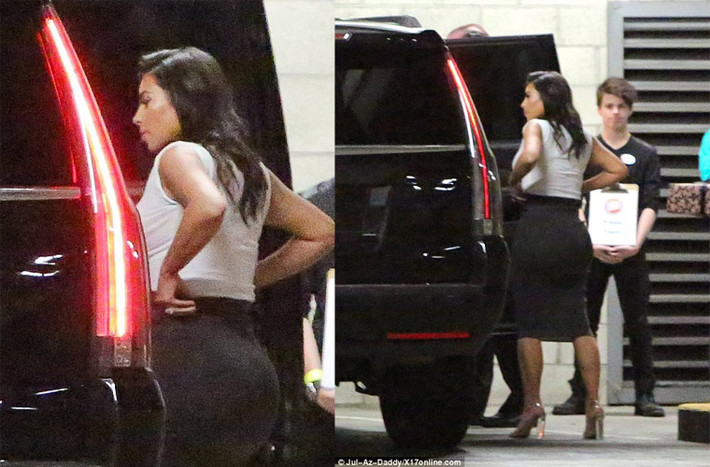 Trước đây đã có thông tin và hình ảnh chứng minh Kim Kardashian bơm mông để có vòng ba khủng như bây giờ.
