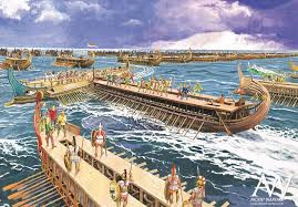 Nguyên do là vì vịnh Salamis khá hẹp, không thuận lợi cho hạm đội Ba Tư triển khai thế trận với hàng trăm tàu thuyền có kích thước "khủng". Trái ngược với Ba Tư, địa hình này có lợi cho Hy Lạp bởi tàu chiến của họ có kích thước nhỏ nên dễ di chuyển.