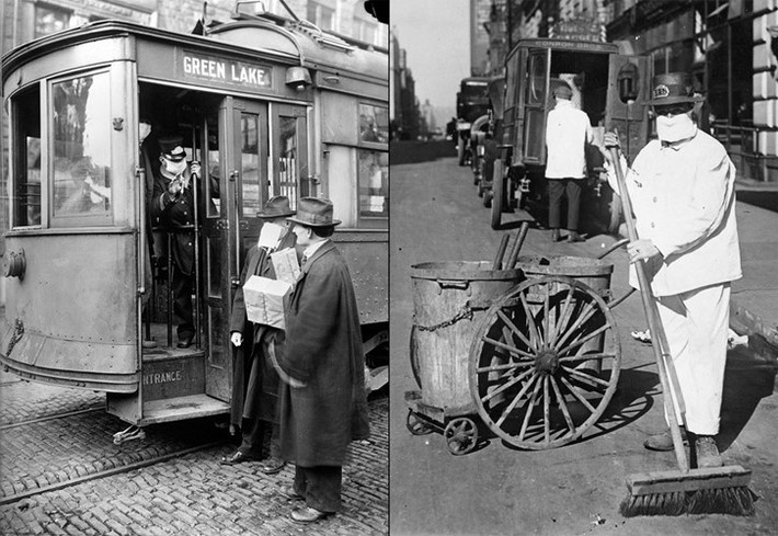 Ban đầu, dịch cúm Tây Ban Nha xuất hiện đầu tiên ở châu Âu, sau đó lan sang Mỹ và một phần châu Á.