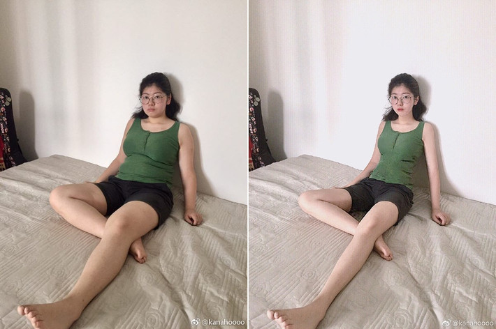 Theo thông tin đăng tải, Kanahoooo có tên thật là Ngụy Dung Dung, là một cô gái người Trung Quốc, có sở thích photoshop ảnh và thường xuyên chỉnh sửa ảnh miễn phí cho mọi người. (Nguồn Youthwant)