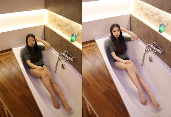 Thậm chí đã có chàng trai phải thốt lên rằng: "Tôi sẽ không bao giờ tin vào ảnh gái xinh trên mạng nữa!" sau khi xem xong loạt ảnh trước và sau khi chỉnh sửa của Kanahoooo. (Nguồn Youthwant)