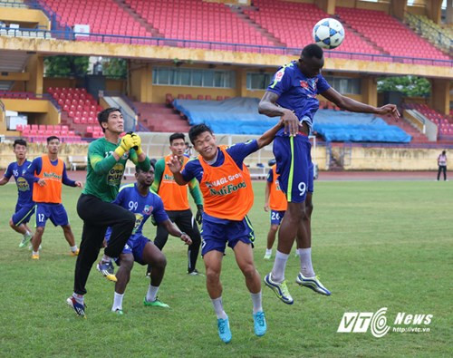 Có sự bổ sung ngoại binh chất lượng, HAGL đang hướng tới thành tích tốt hơn tại lượt về V-League lẫn cúp Quốc gia. Ảnh: Phạm Thành.