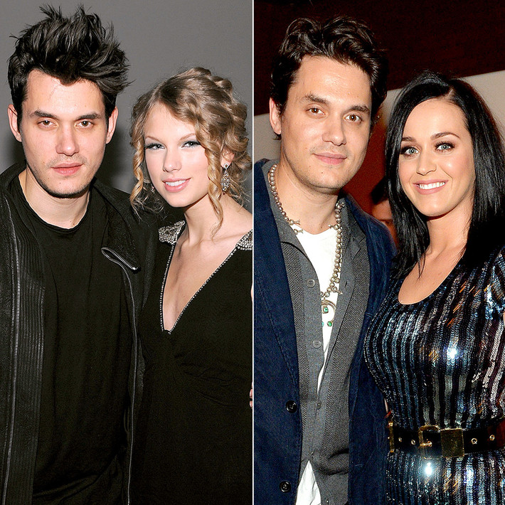 Tuy nhiên, không nói ra nhưng việc đôi bạn cùng hẹn hò với chàng ca sĩ tài năng John Mayer cũng gây ra hiểu lầm cho đôi bên. Swift từng viết ca khúc Dear John tặng anh khi cả hai chia tay. Perry sau khi ly dị chồng cũ Russell Brand cũng hẹn hò với Mayer và chia tay sau một năm bên nhau.