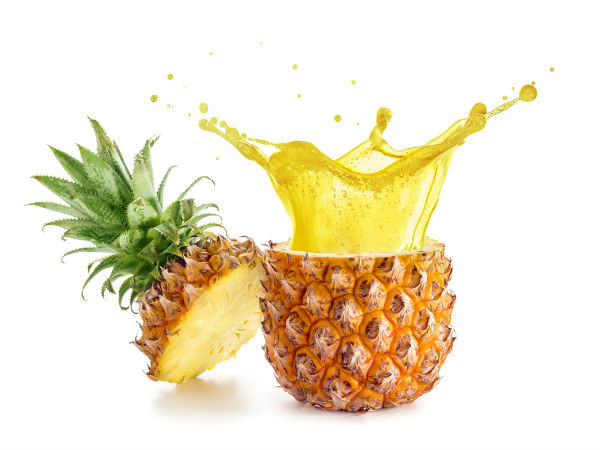 9. Dứa: Dứa chứa bromelain, một loại enzym tiêu hoá protein giúp giảm mức độ viêm. Đây là một trong những biện pháp tự nhiên hàng đầu trị đau đầu gối. Ảnh: Boldsky.