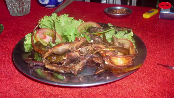 Thằn lằn núi Bà Đen là một trong những đặc sản Tây Ninh khá độc đáo và thường xuất hiện trên bàn nhậu của các cánh mày râu. Khi đến Tây Ninh, bạn sẽ nghe mọi người rỉ tai nhau đi nhậu “thằn lằn núi” lai rai cho vui.