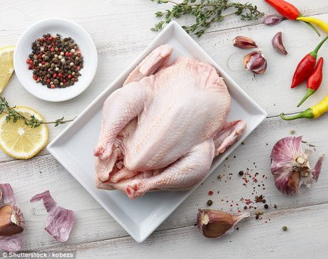 Thịt gia cầm: Trong thịt gà giàu protein, sắt là những chất dinh dưỡng quan trọng nhằm duy trì các nang tóc. Thiếu protein là vấn đề nghiêm trọng đối với tóc, khiến cho tóc bị xơ, rối, dễ gãy rụng. Đối với những trường hợp mãn tính hoặc những trường hợp nặng, tóc bị đổi màu.