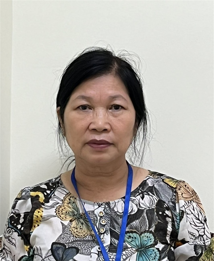 Bị can Nguyễn Thị Hiệu, nguyên Trưởng phòng Tài chính kế toán thuộc Bệnh viện Y học cổ truyền Tây Ninh.