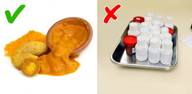 Nghệ không chỉ giải quyết vệ sinh răng miệng mà còn có tác dụng hỗ trợ điều trị nha khoa nghiêm trọng như đau răng, sưng lợi, viêm nướu. Ngược lại, các loại thuốc chỉ giảm đau tạm thời và có thể gây hại sức khoẻ răng miệng về lâu dài. Ảnh: Pixabay.