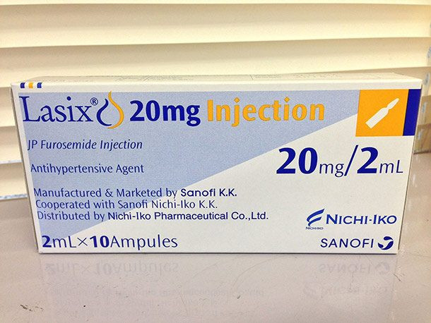 Lasix, còn được gọi là Furosemide, nằm trong danh sách các thuốc thiết yếu của Tổ chức Y tế Thế giới và được sử dụng cho bệnh nhân huyết áp cao, suy tim, bệnh gan hoặc bệnh thận. Ảnh: List25.