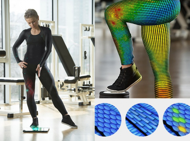 Quần áo hỗ trợ Superflex, trang phục tương lai này được thiết kế với cảm biến và công nghệ dẫn điện, cho phép người mặc trở lại hình dạng thể chất tốt nhất. Ảnh: Worrell. Ảnh: BS.