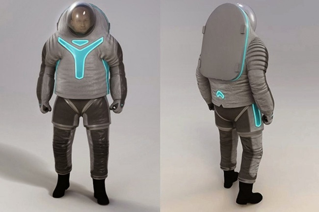 Bộ trang phục vũ trụ này được NASA thiết kế làm mẫu thử trang phục hàng ngày cho phi hành gia và những người muốn thăm sao Hỏa. Ảnh: BS.