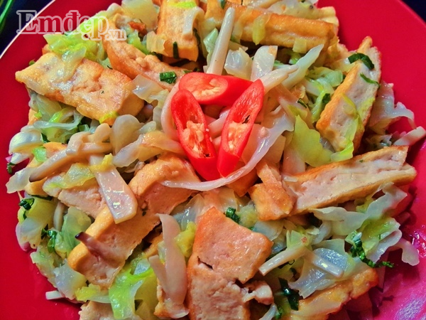 Món ăn thanh đạm, đủ chất và cũng rất ngon miệng. Khi các bạn đã chán ngấy thịt cá rồi thì hãy làm món ăn này thưởng thức nhé. Chúc các bạn ngon miệng!