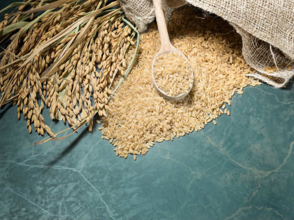 Protein và hàm lượng kali trong gạo lứt có thể giúp cơ bắp phát triển trong vùng mông. Ảnh: Boldsky.
